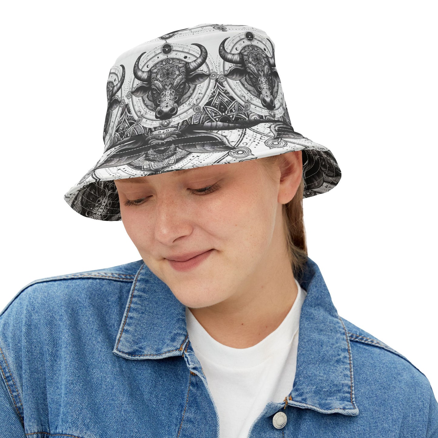Taurus Bucket Hat Birthday Zodiac Friend Daughter Sister Unisex Birthday