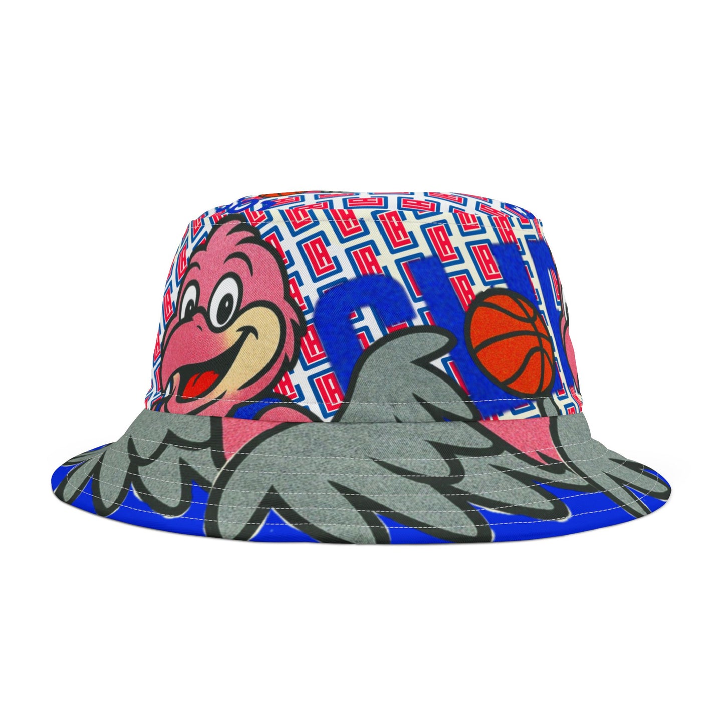 Los Angeles Bucket Hat (AOP) Loves Angels Clipper Basketball
