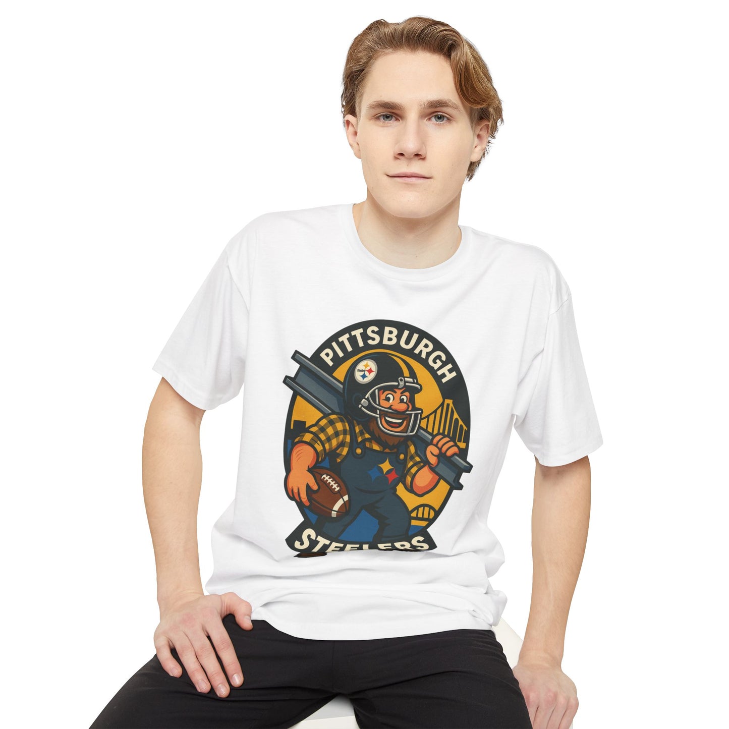 Pittsburgh Steelers football Unisex Long Body Urban Tee