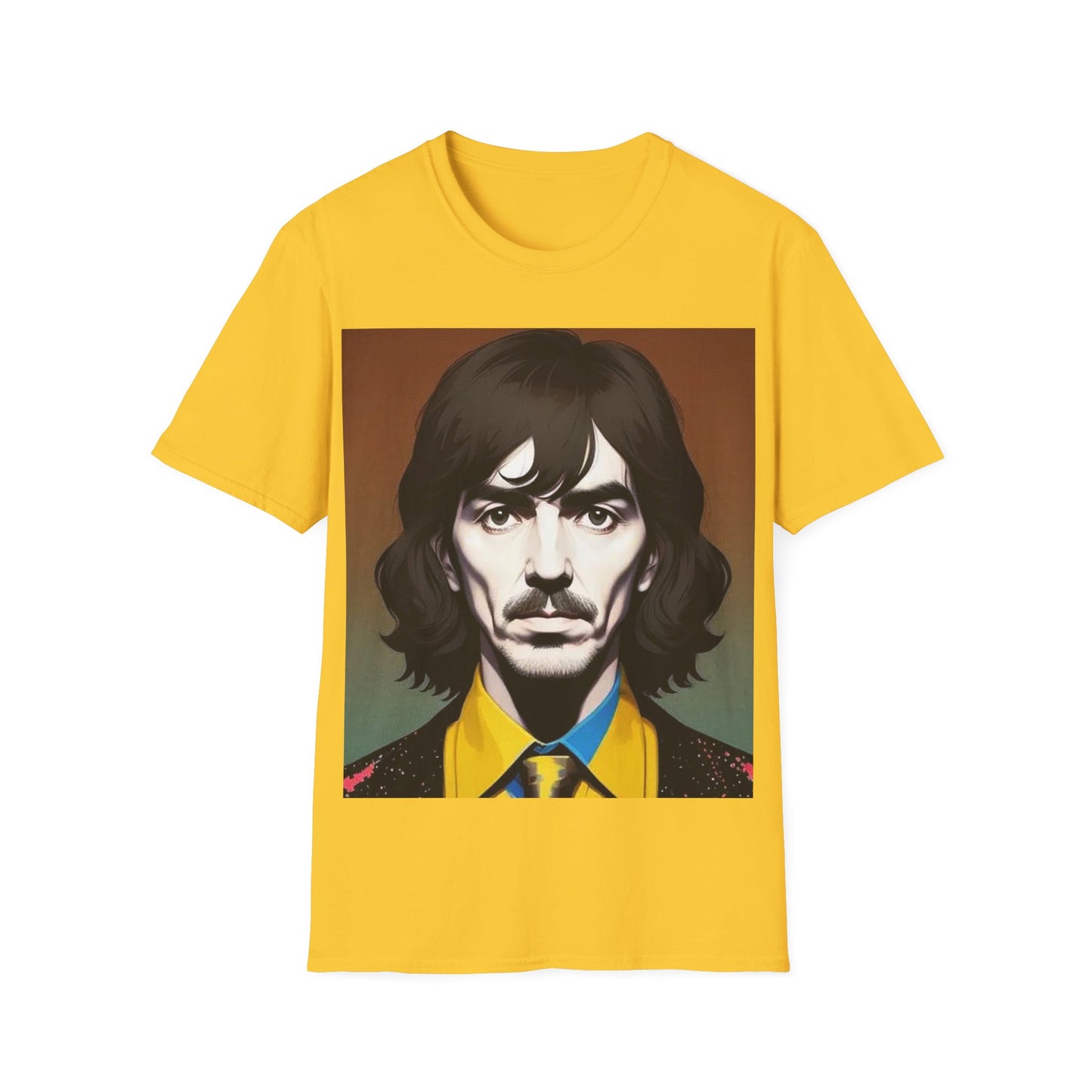 George T-Shirt Harrison Tee Retro Vintage Style 1960s Gift Band Shirt Husband