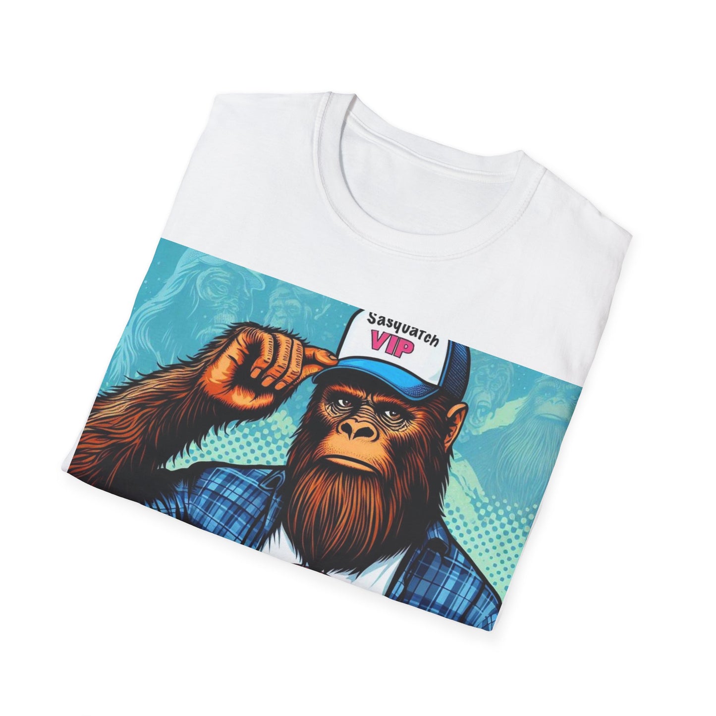 Bigfoot T-Shirt Sasquatch Cryptid Gift Husband Son Brother Friend Newest