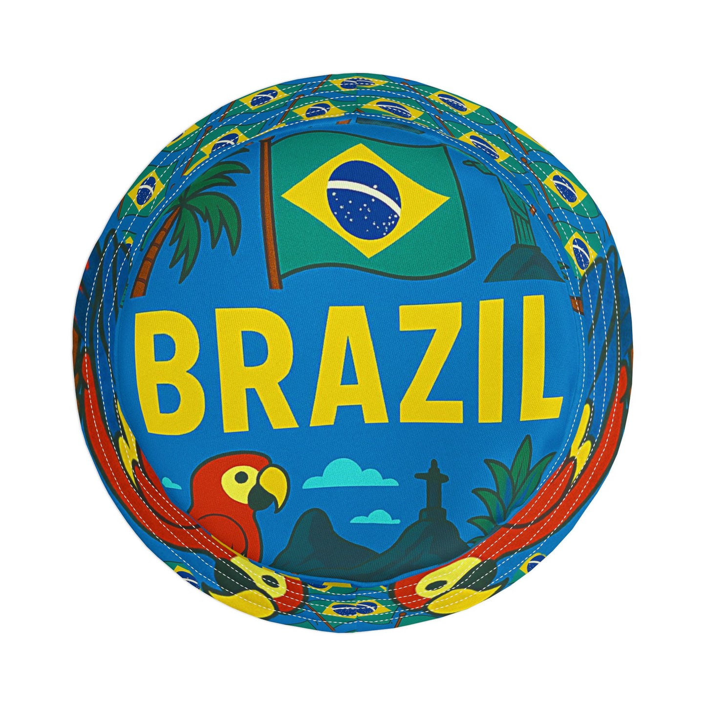 Brazil Bucket Hat Gift for Brazilian Mom Wife Her Country