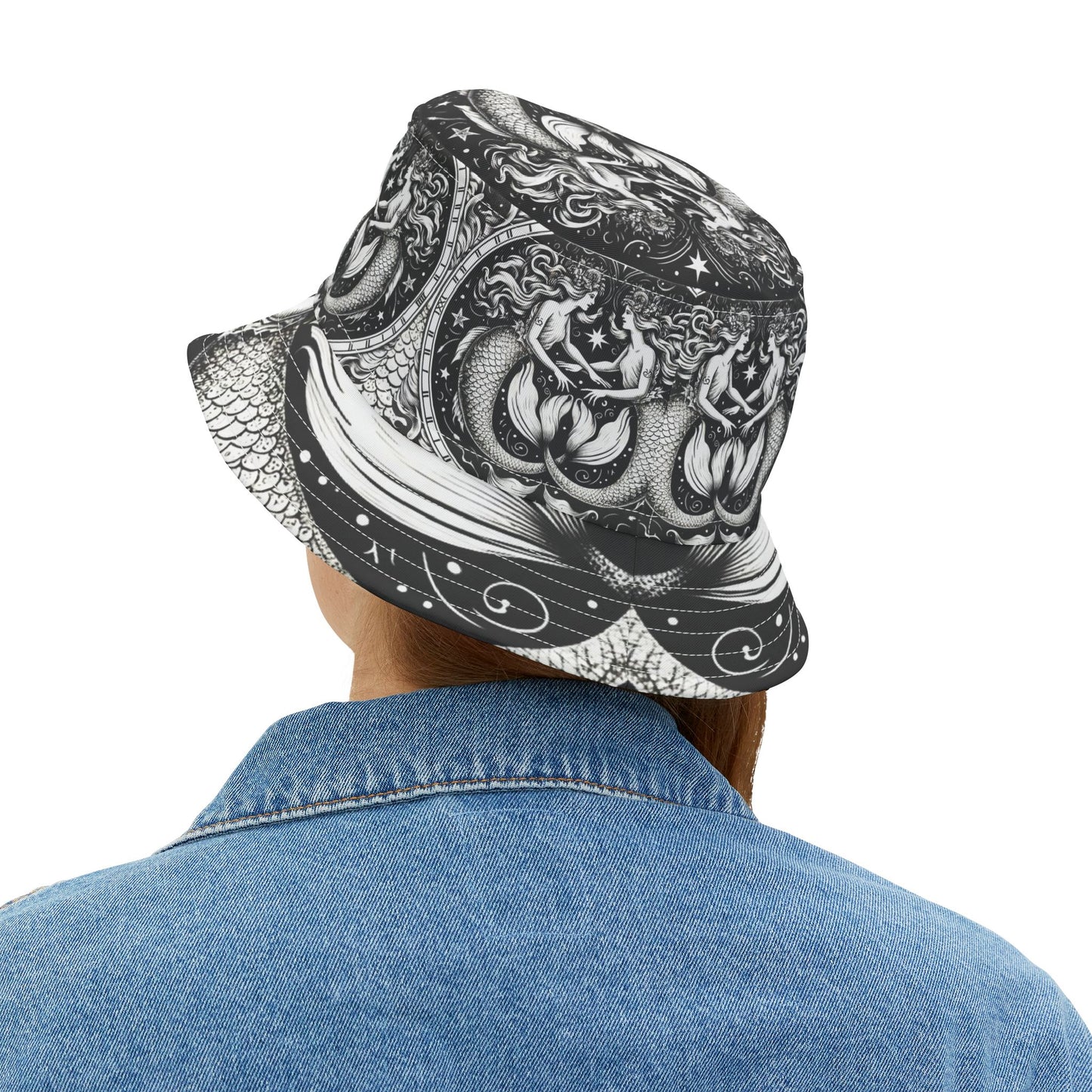 Mermaid Bucket Hat Criptids Fantasy