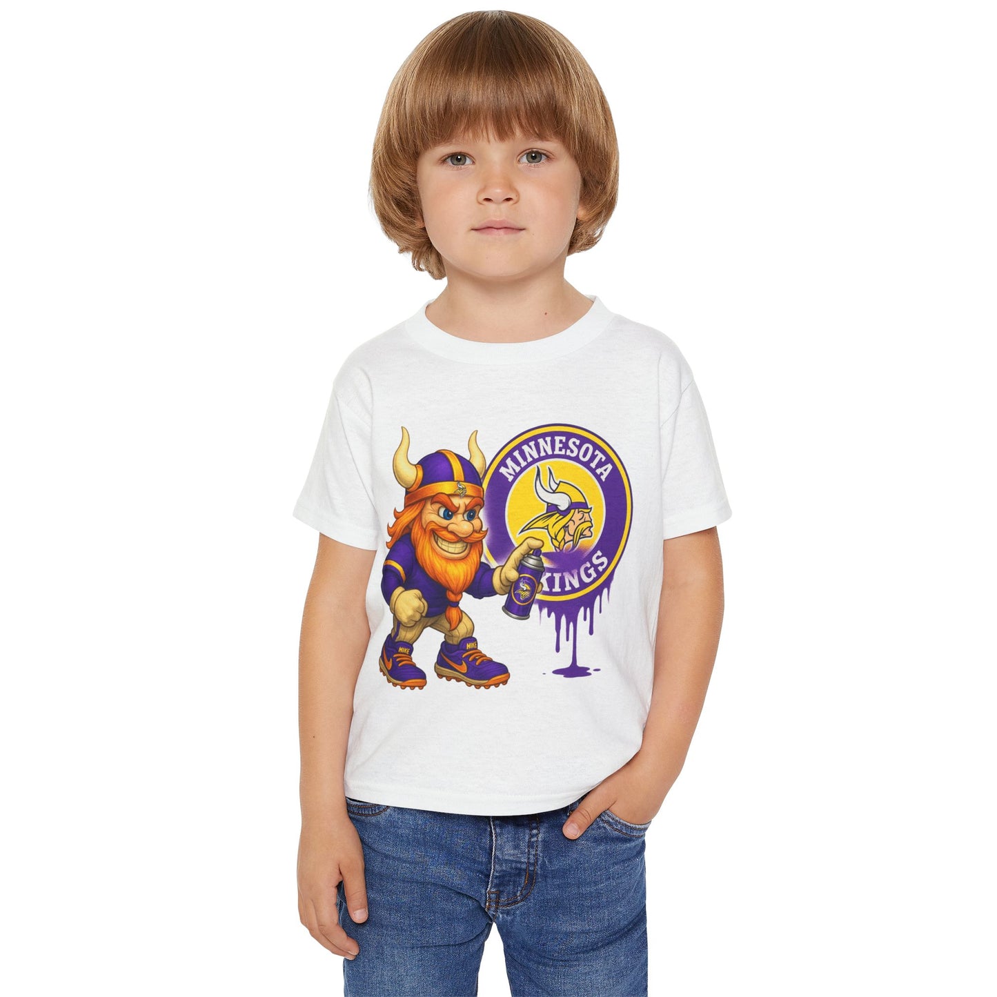 Vikings Football Heavy Cotton™ Toddler T-shirt