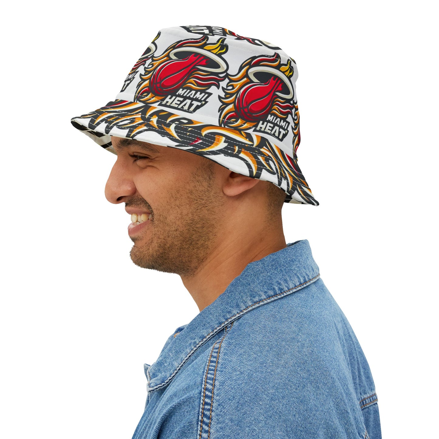 Miami Basketball Bucket Hat Hot Team Fan Gift Unisex