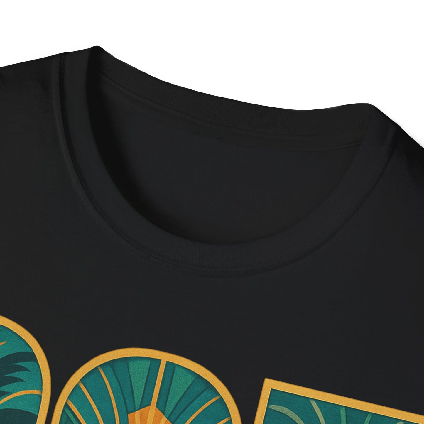 Miami shirt Unisex Softstyle T-Shirt Art Deco 305 Vacation