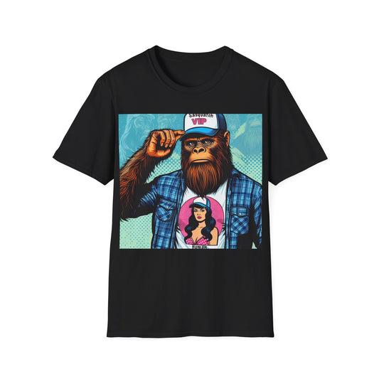 Bigfoot T-Shirt Sasquatch Cryptid Gift Husband Son Brother Friend Newest