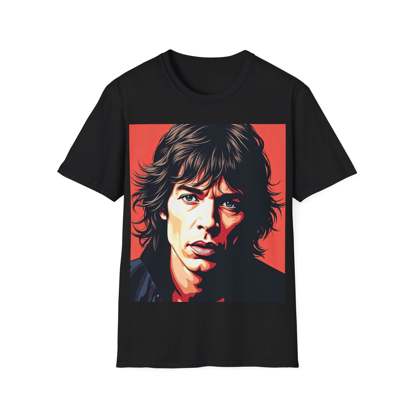 Mic Jag  Unisex Softstyle T-Shirt