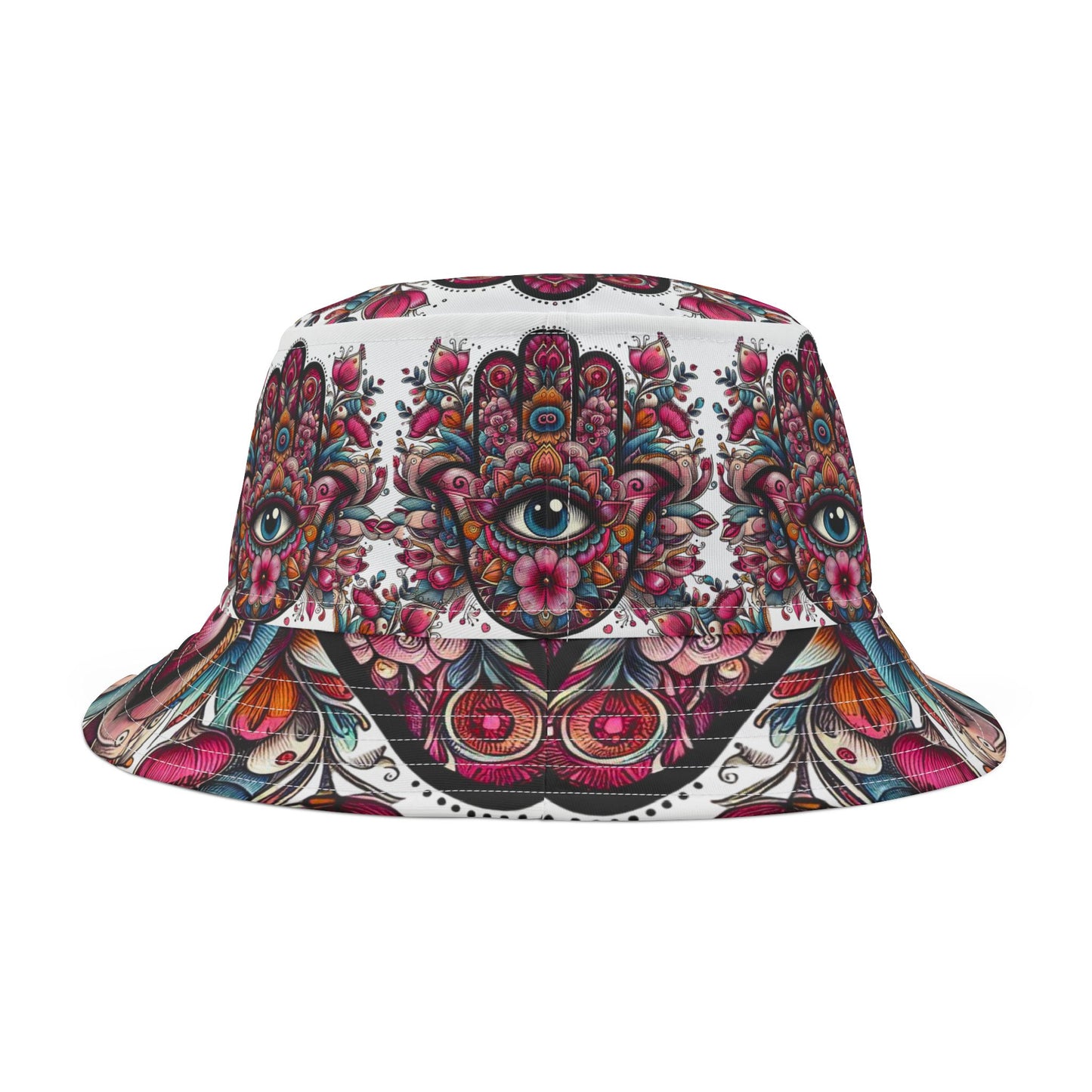 Hamsa Bucket Hat Floral