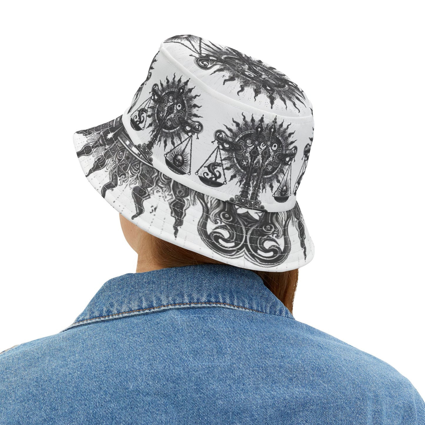 Libra Bucket Hat Gift Friend Daughter Sister Unisex Zodiac