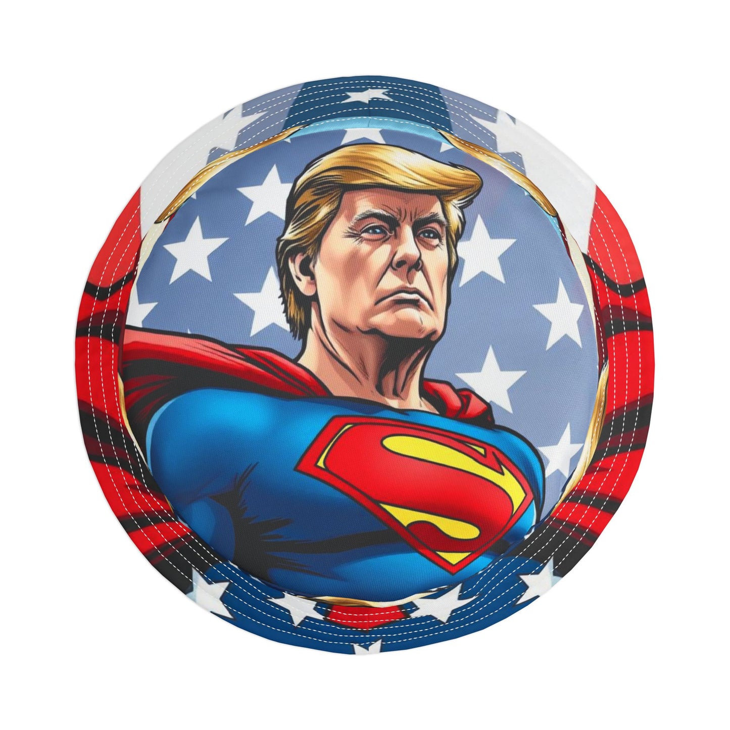 Trump Superman Bucket Hat President 45 47 Republican MAGA Gift