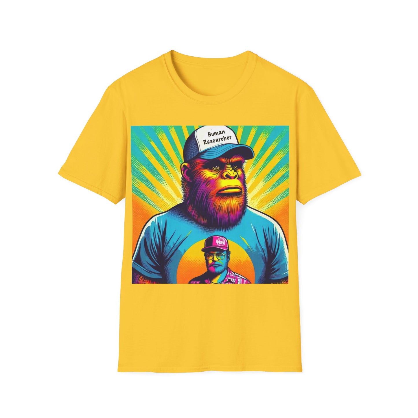 Sasquatch T-Shirt Bigfoot Cryptid Gift Tee Father Son Brother Birthday Christmas