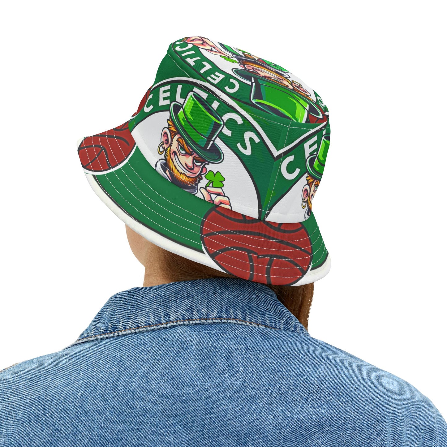 Boston Celtics Bucket Hat Basketball Fan Unisex Gift