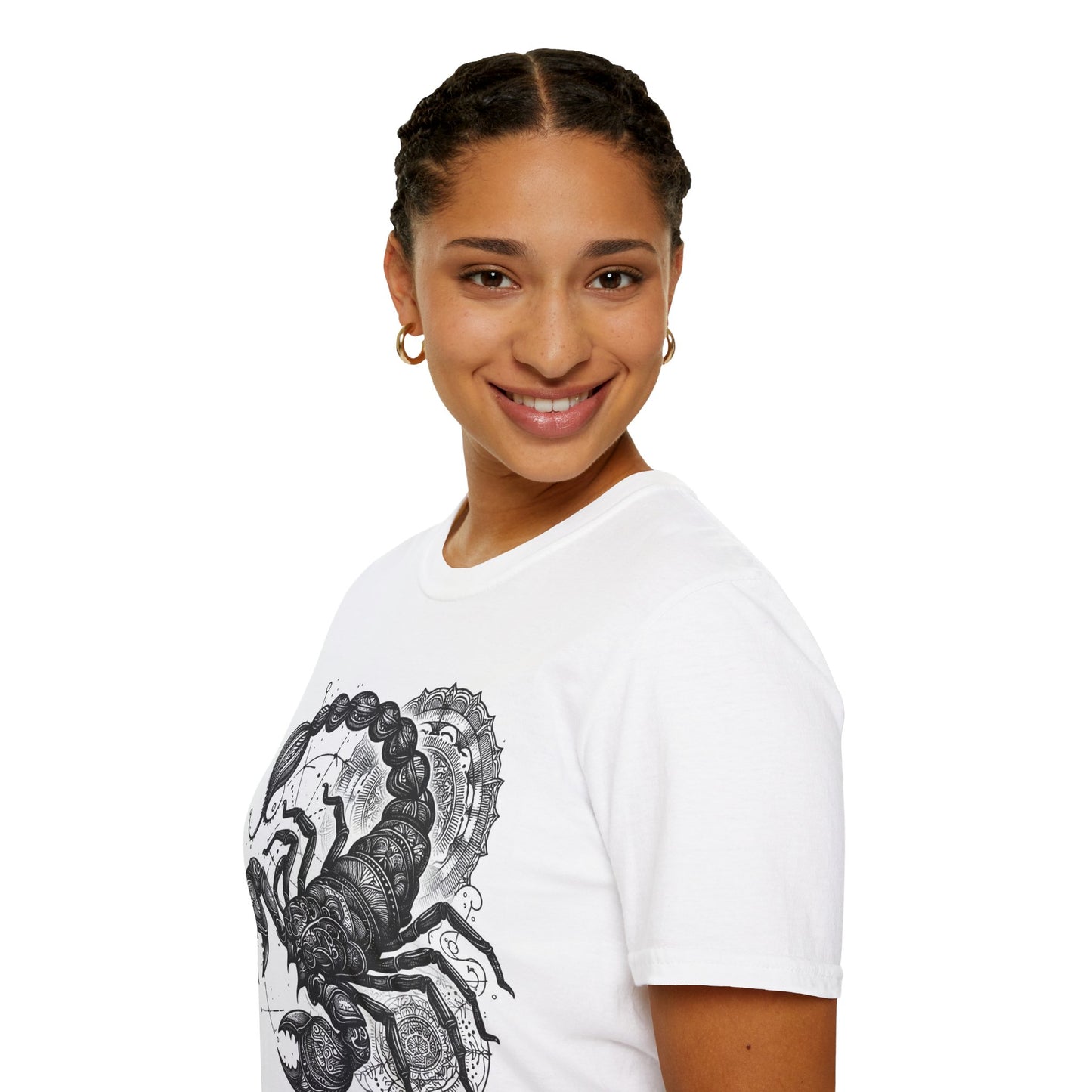 Scorpio Unisex Tee Shirt - October 23-November 21 Birthday Design