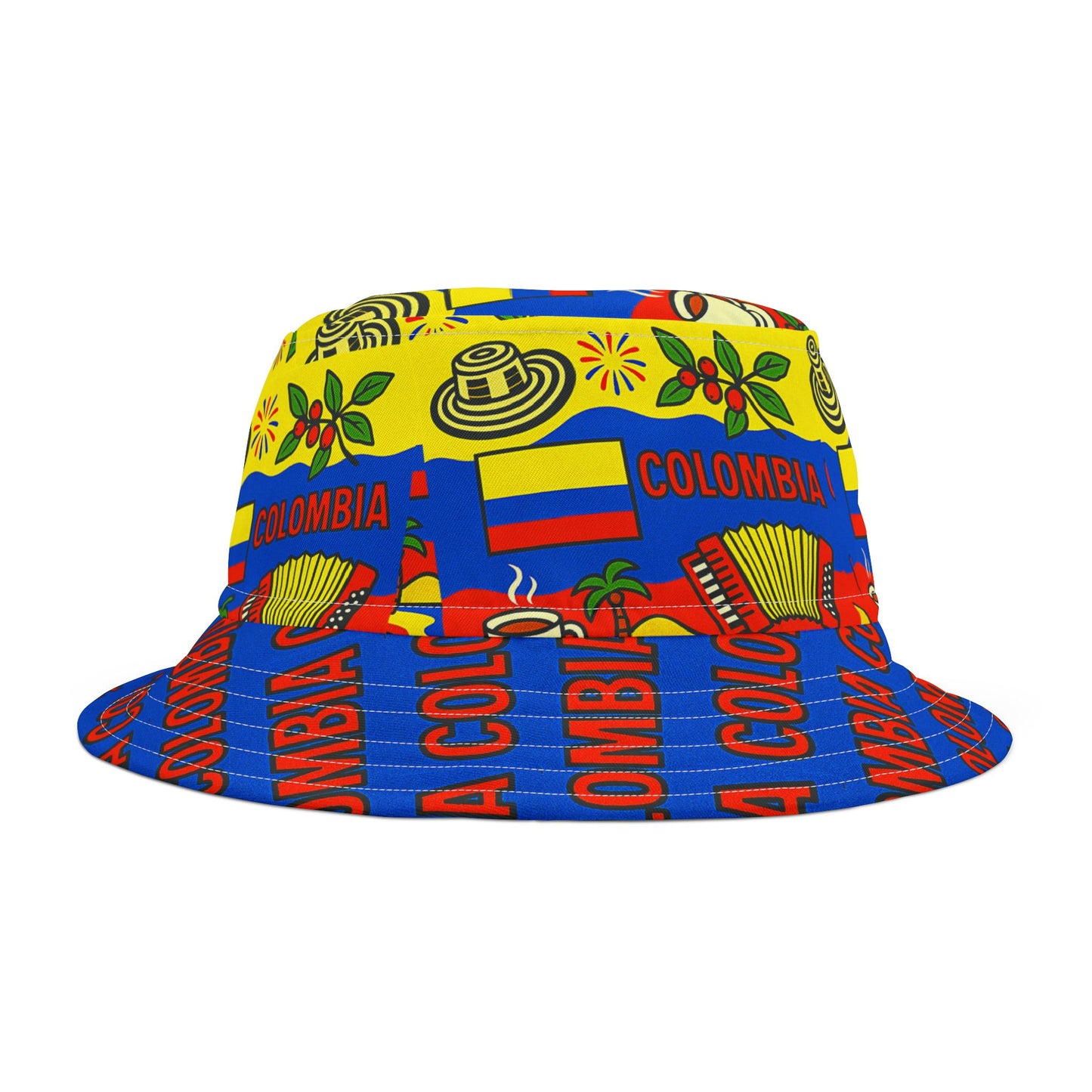 Columbia Bucket Hat Gift for Colombian Country