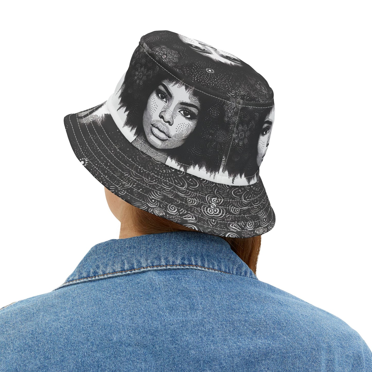 Bucket Hat African American Woman Gift