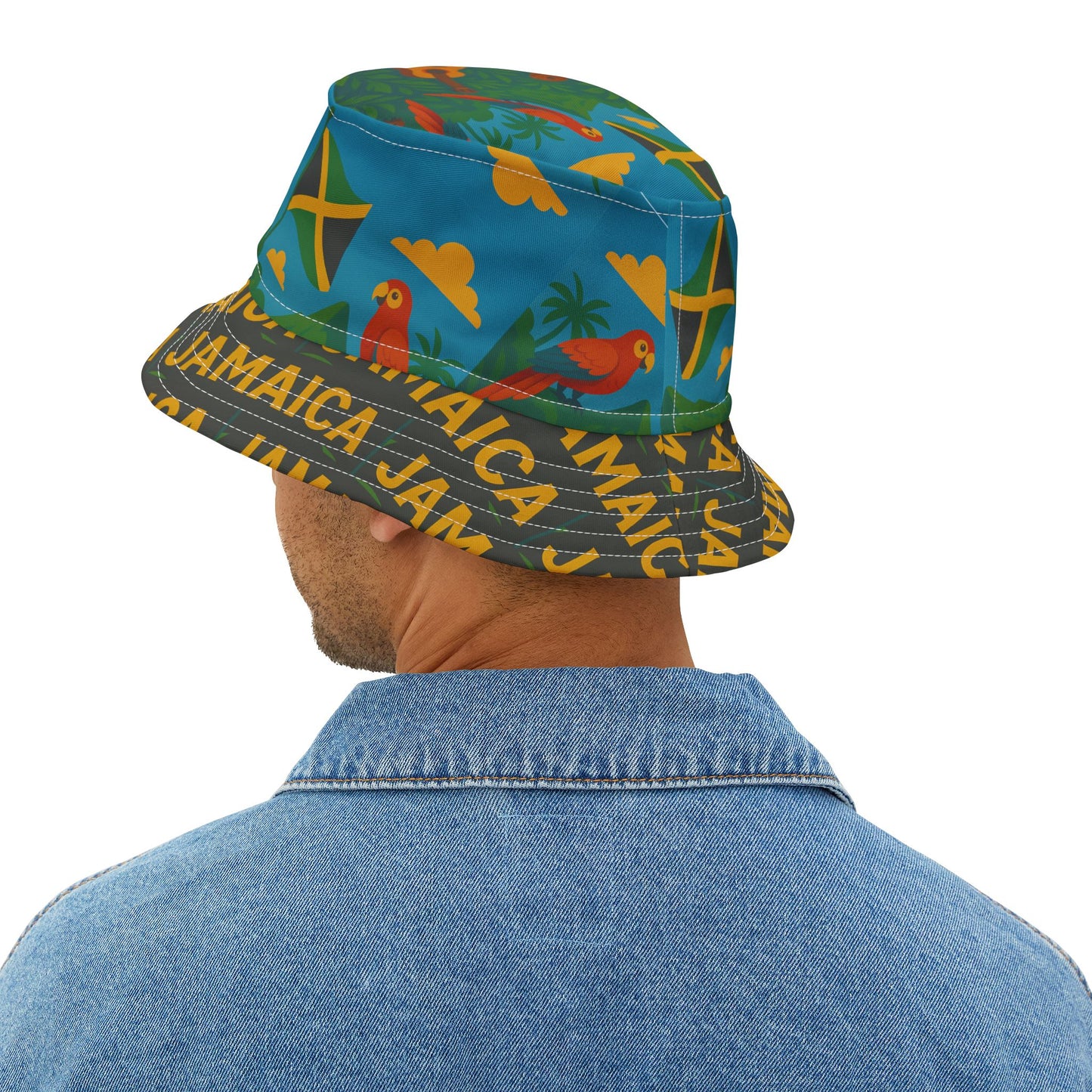 Jamaica Bucket Hat Vacation Country Island Fashion Gift
