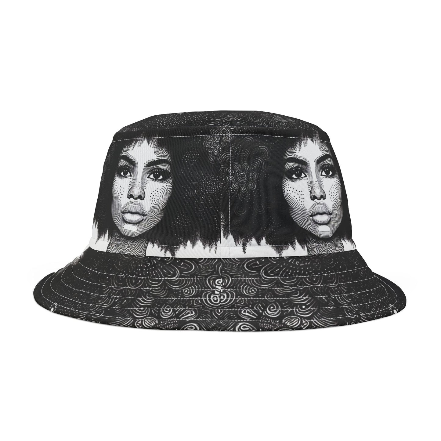 Bucket Hat African American Woman Gift