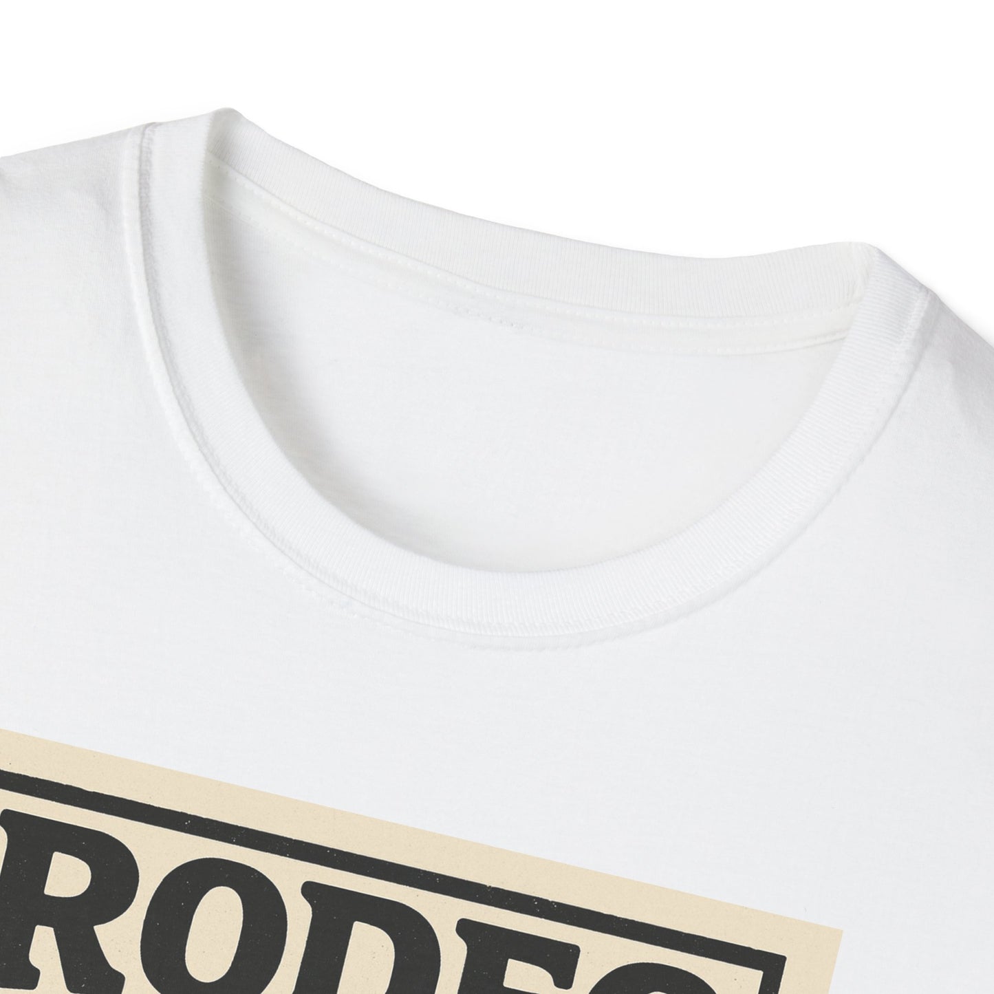 Rodeo Unisex Softstyle T-Shirt Cowboy Shirt Tee Western