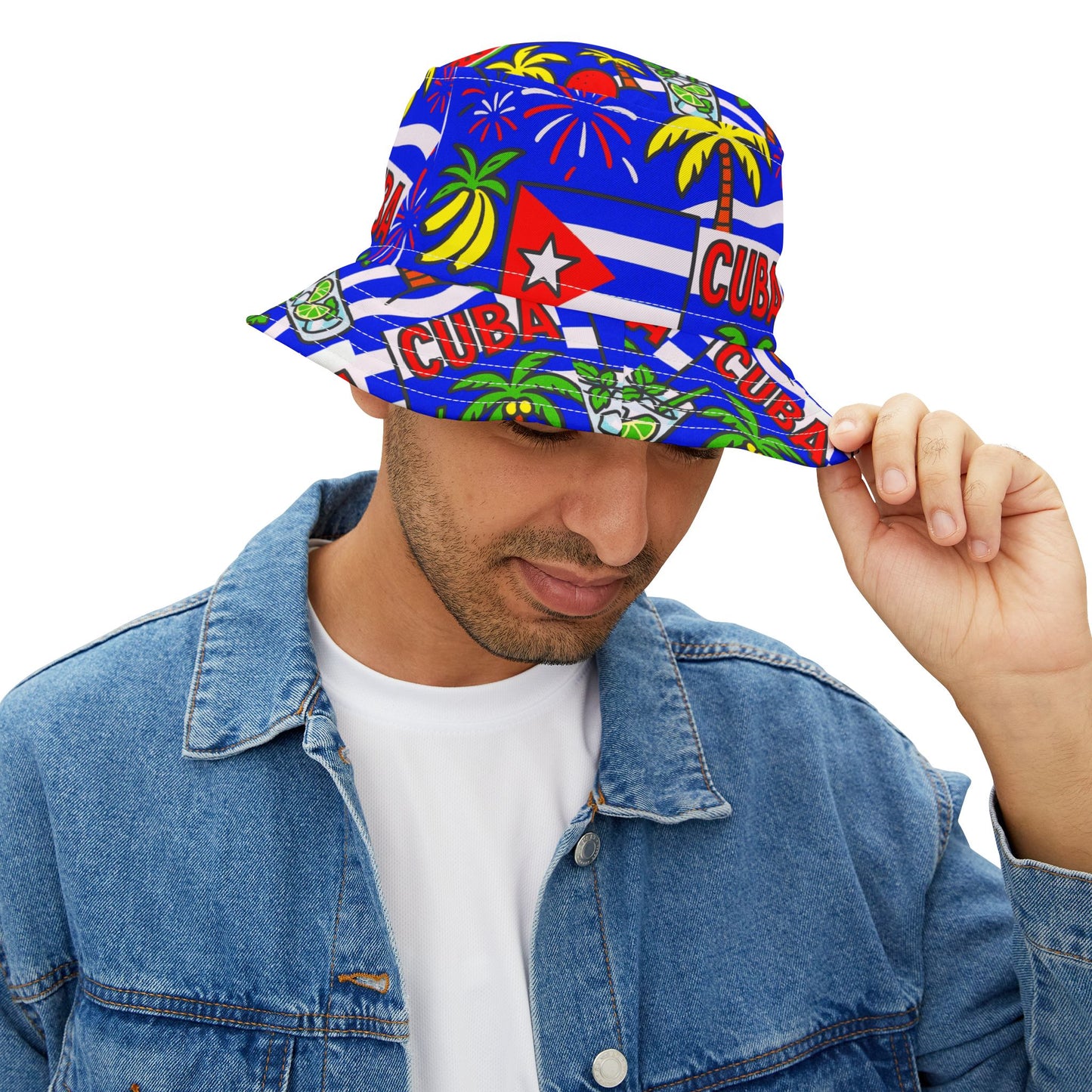 Bucket Hat Cuba Cuban Gift for Him Her Country