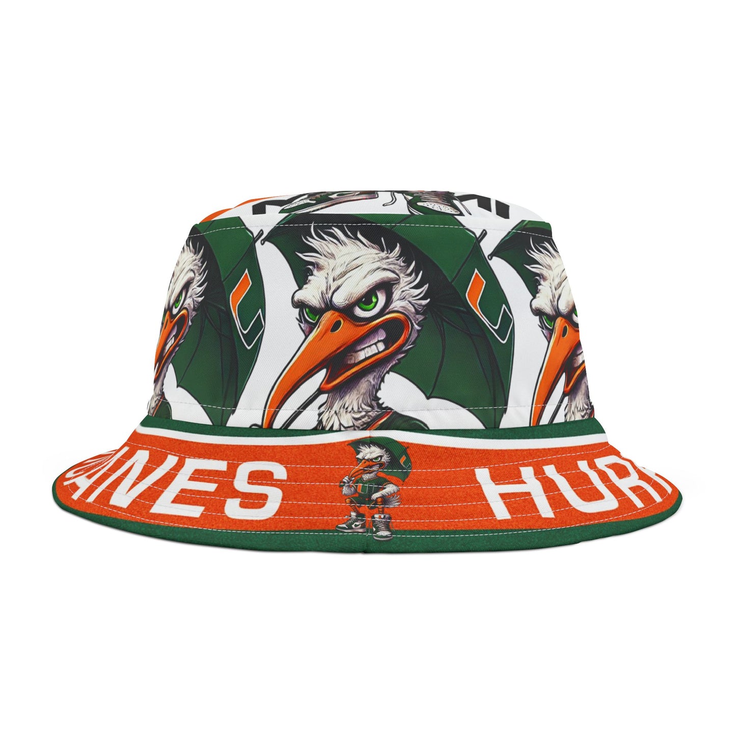 Miami University Hurricanes Bucket Hat Sports Team Fan Gift for Him Her