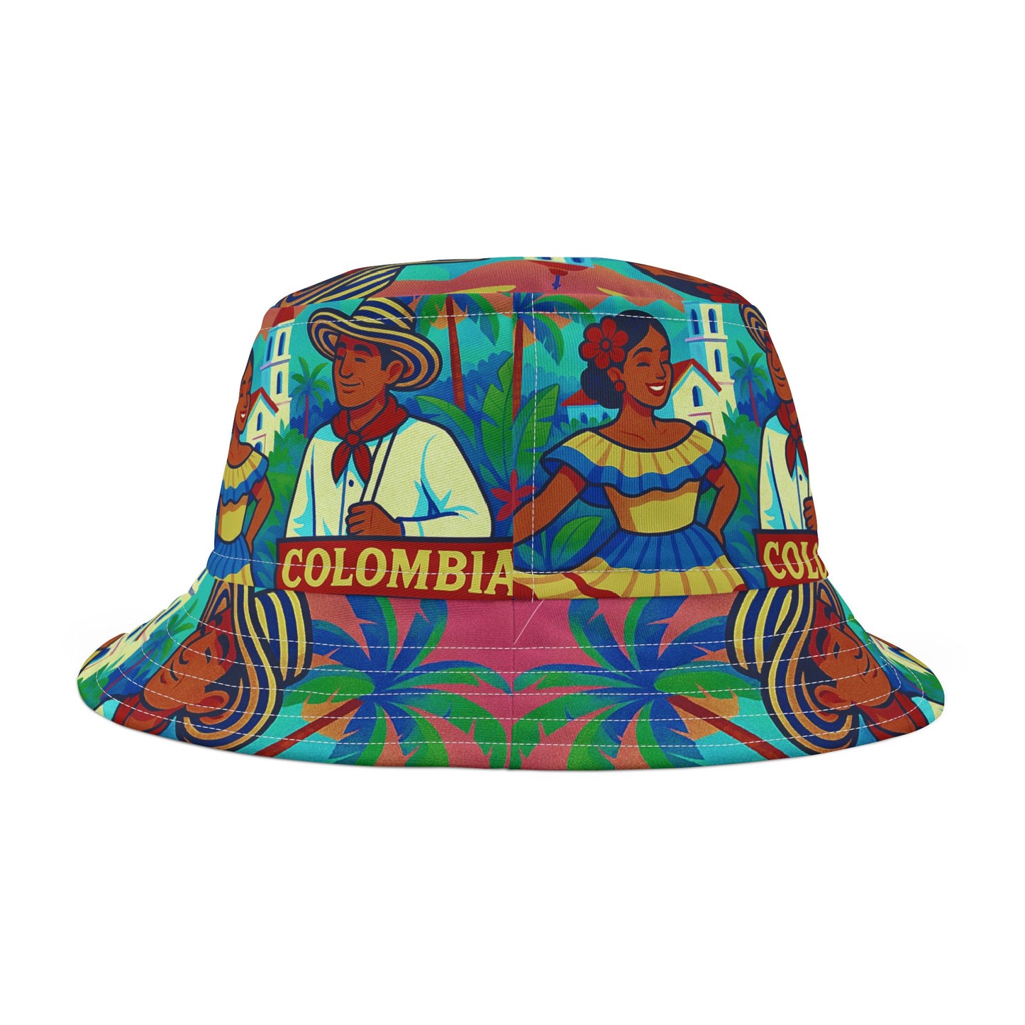 Columbia Bucket Hat Colombian Gift for Her Him Unisex