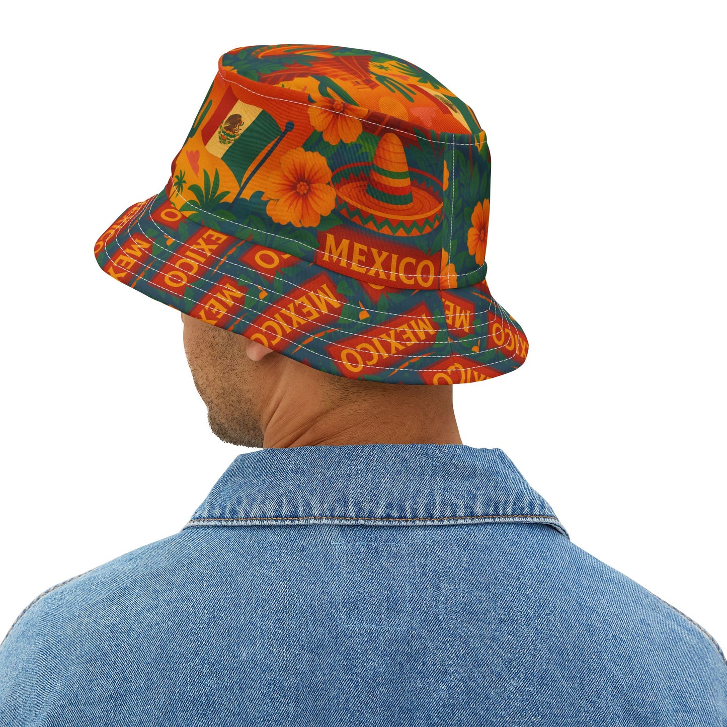 Mexico Bucket Hat Country Mexican Gift for Him or Her