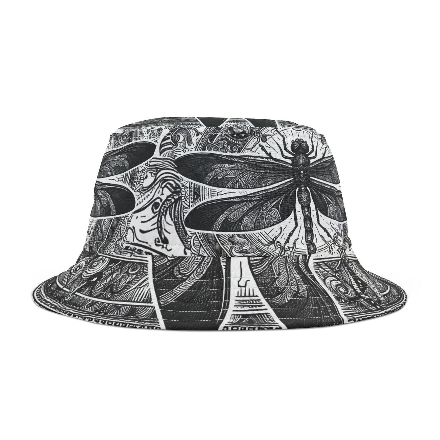 Dragonflies Bucket Hat Gift Friend Daughter Beach Fashion BOHO