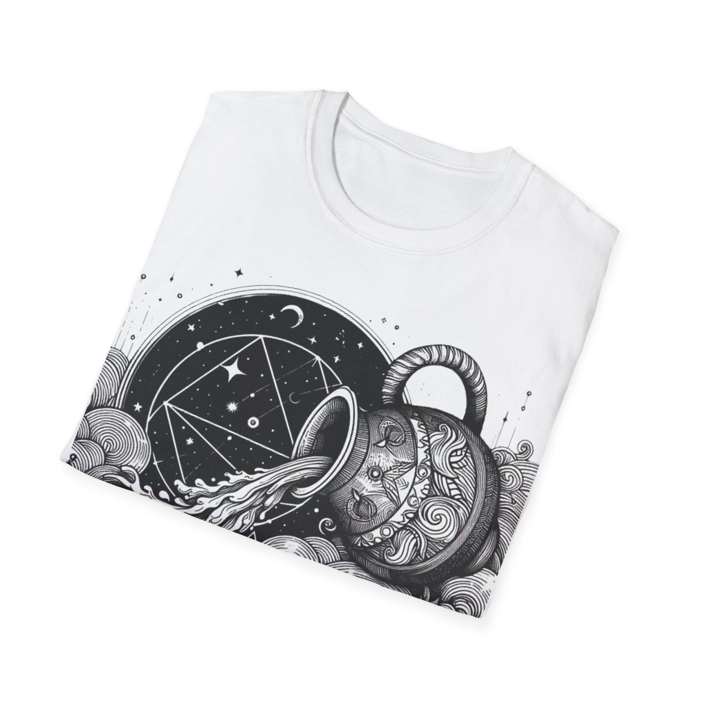 Ares Zodiac Symbol Artistic T-Shirt