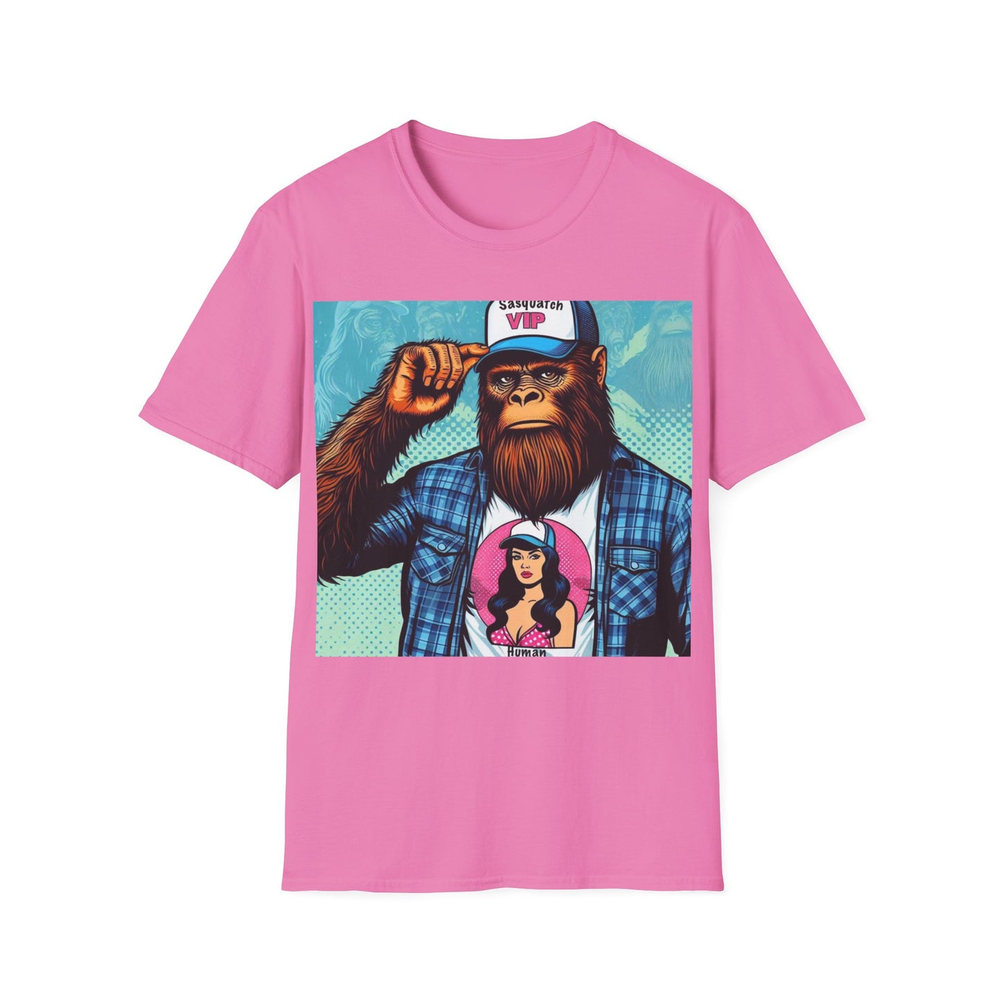 Bigfoot T-Shirt Sasquatch Cryptid Gift Husband Son Brother Friend Newest