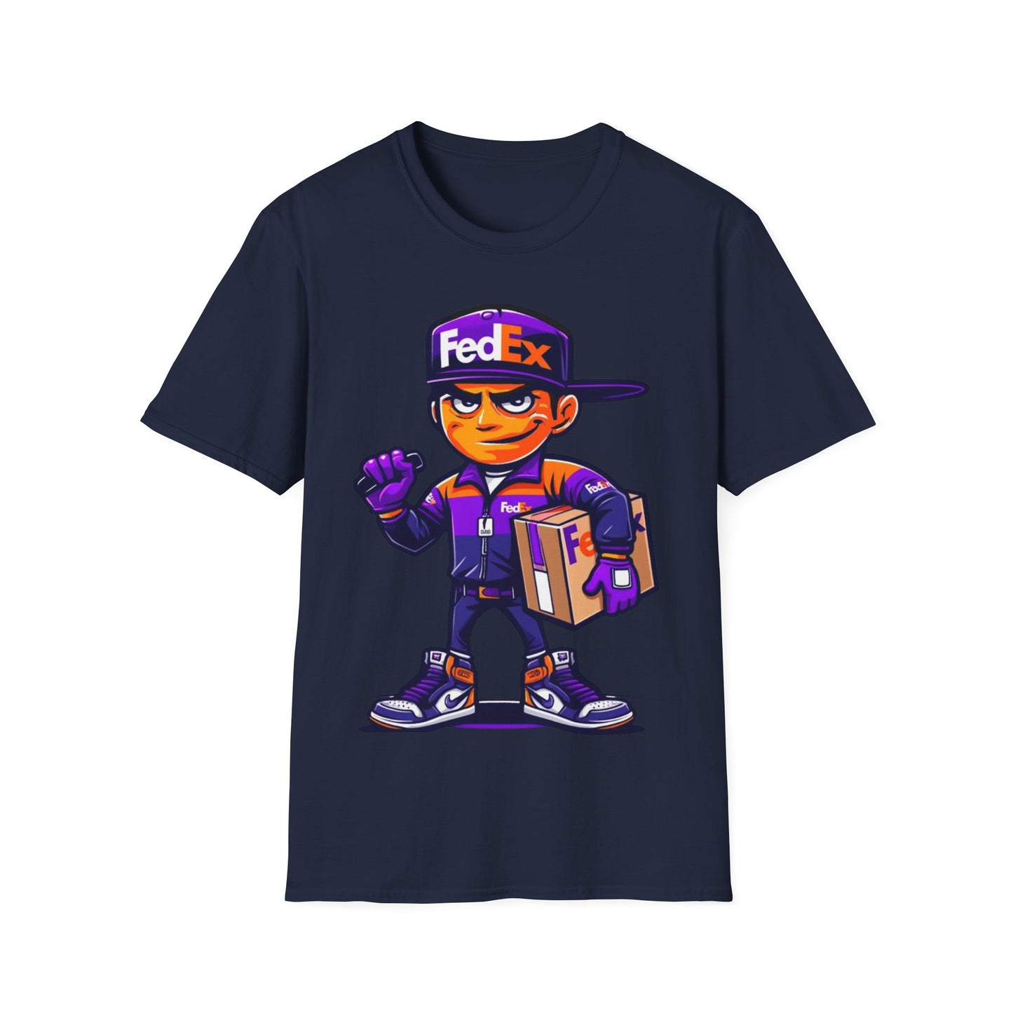 FedEx Orange Dude Unisex Softstyle T-Shirt