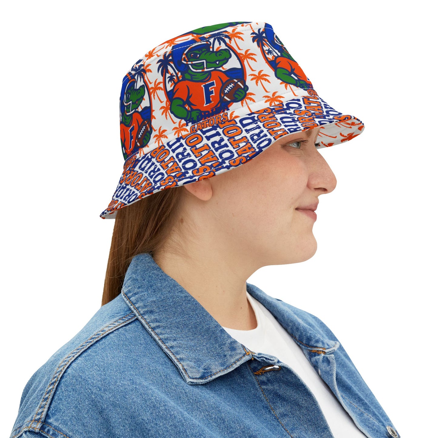 Florida Gators Bucket Hat Football Team Miami Gift for Him Sports Fan