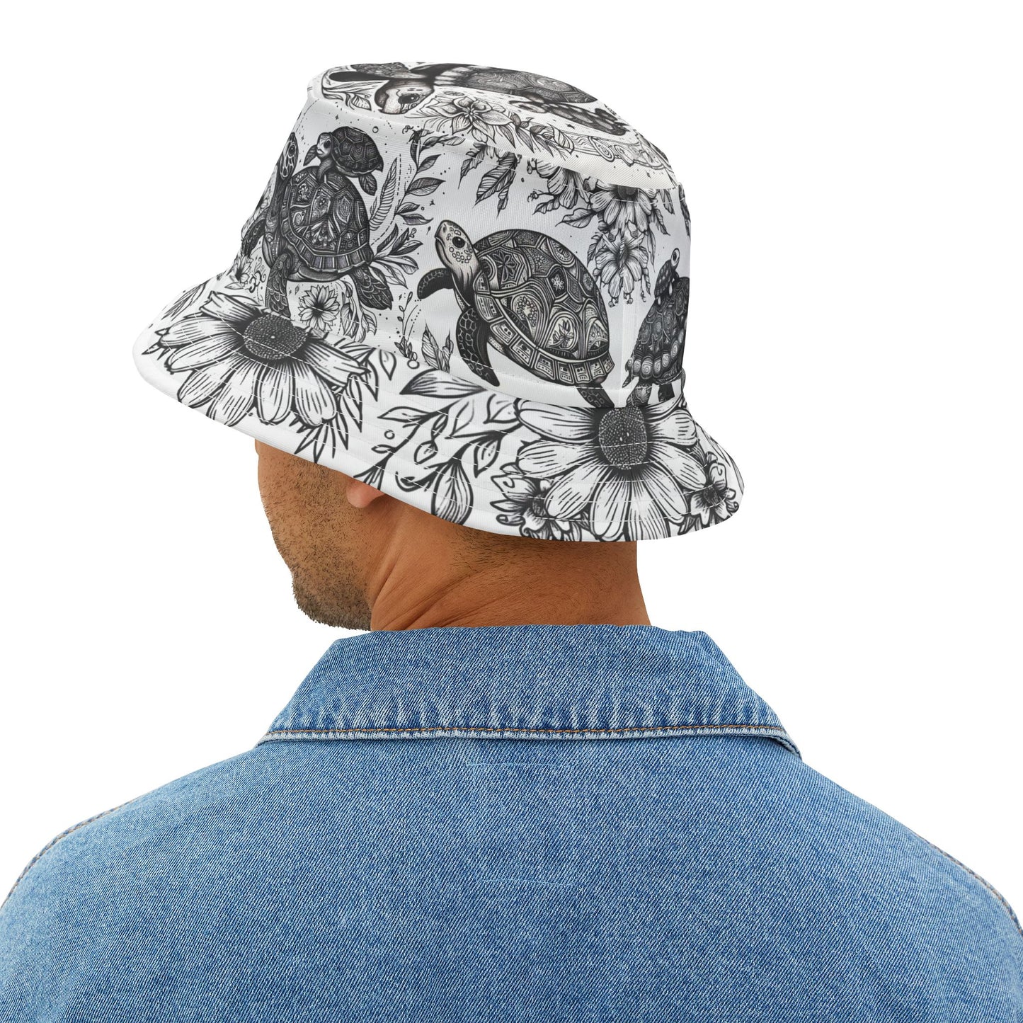 Turtle Bucket Hat Unisex Gift Casual Comfortable Fashion
