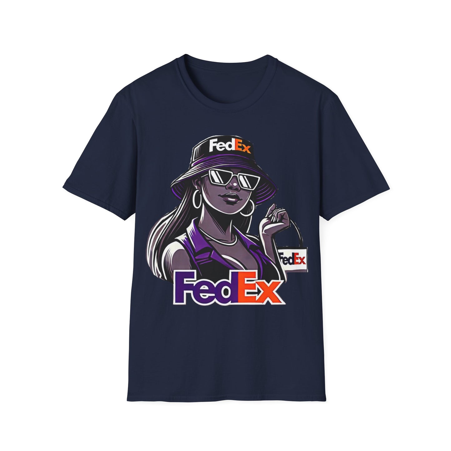 FedEx Woman’s Full Tee Unisex Softstyle T-Shirt