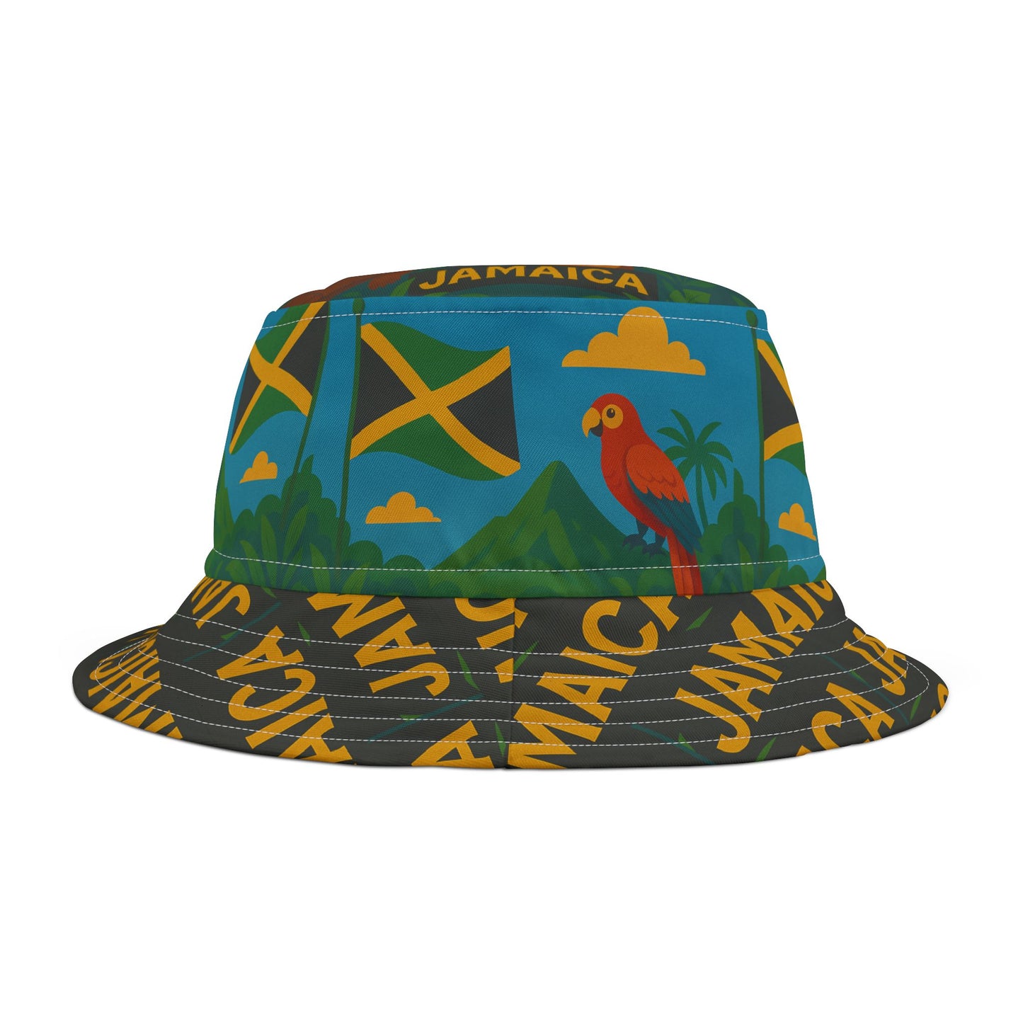 Jamaica Bucket Hat Vacation Country Island Fashion Gift