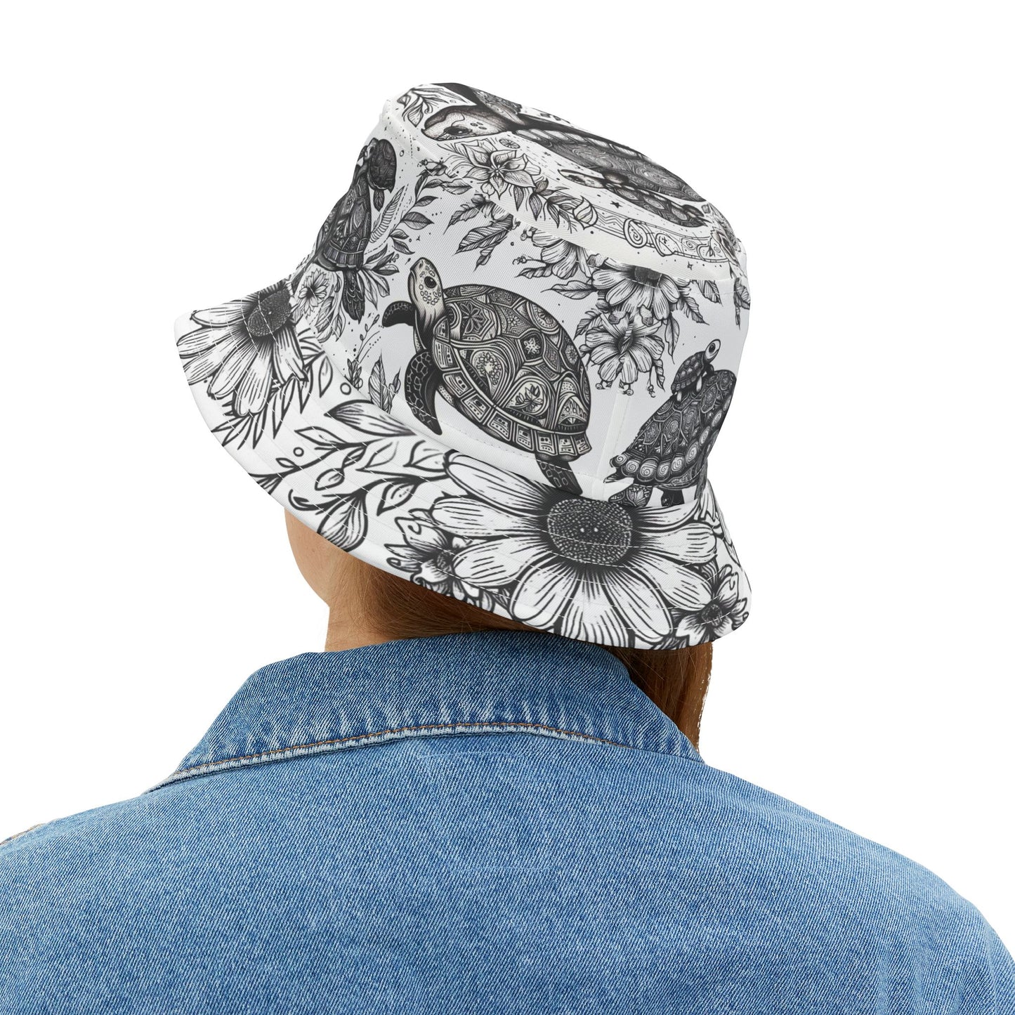 Turtle Bucket Hat Unisex Gift Casual Comfortable Fashion