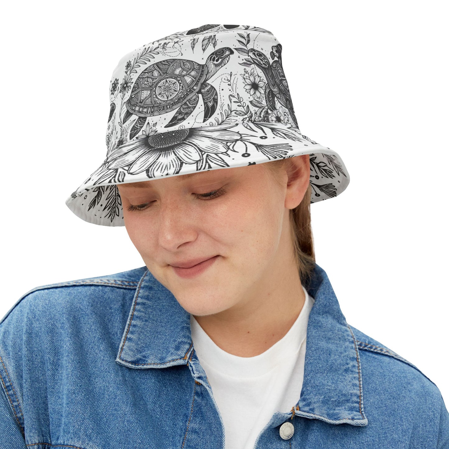 Turtle Bucket Hat Unisex Gift Casual Comfortable Fashion