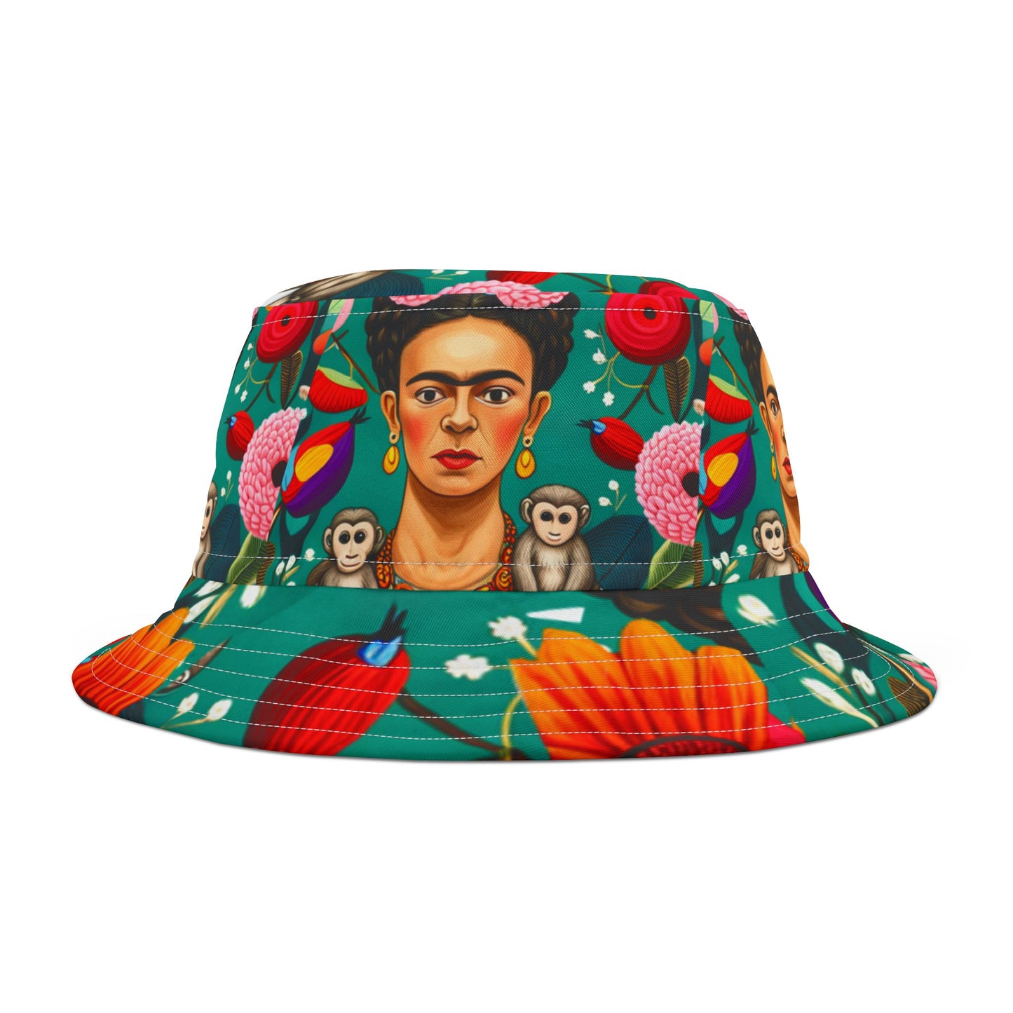 Frida Kahlo Bucket Hat Mexican Artist Gift Birthday Christmas Daughter Mother Sister Friend