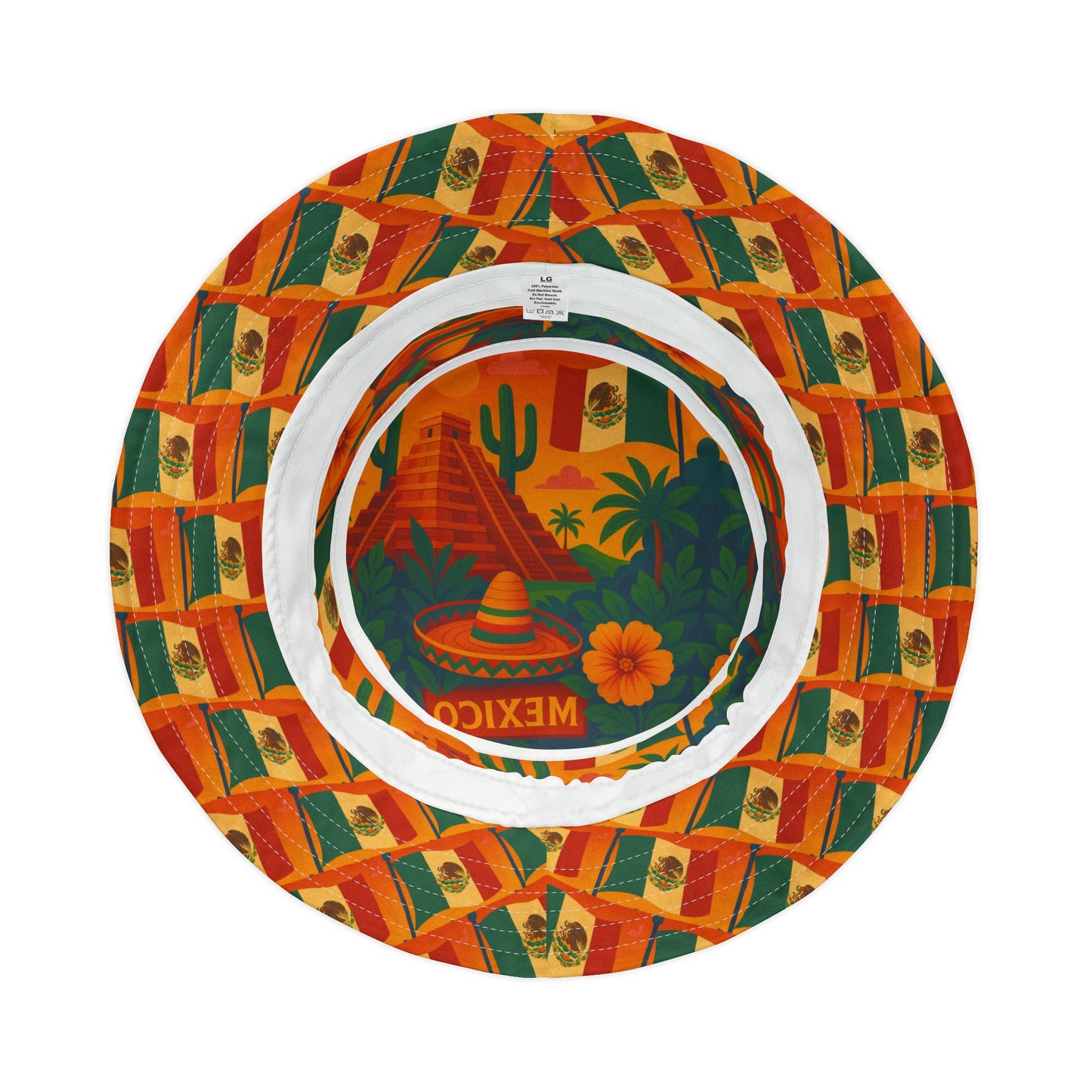 Mexico Bucket Hat Country Mexican Gift for Him or Her