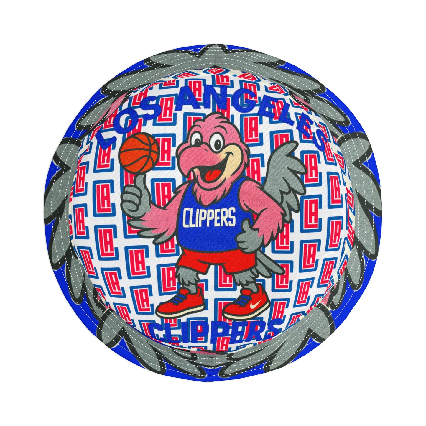 Los Angeles Bucket Hat (AOP) Loves Angels Clipper Basketball