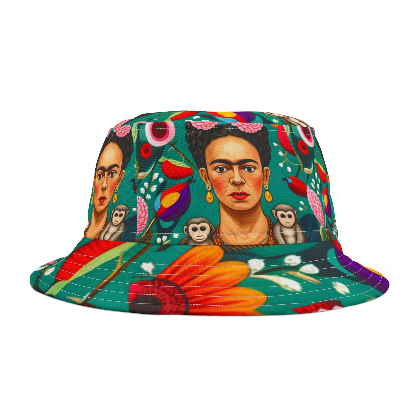 Frida Kahlo Bucket Hat Mexican Artist Gift Birthday Christmas Daughter Mother Sister Friend