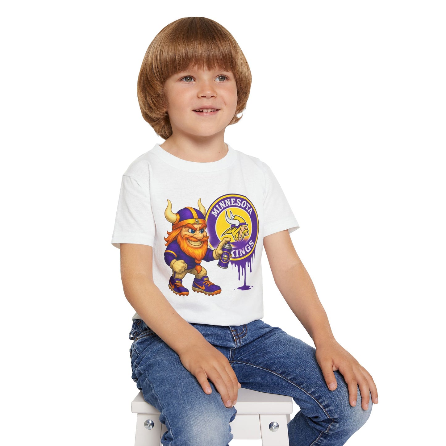 Vikings Football Heavy Cotton™ Toddler T-shirt