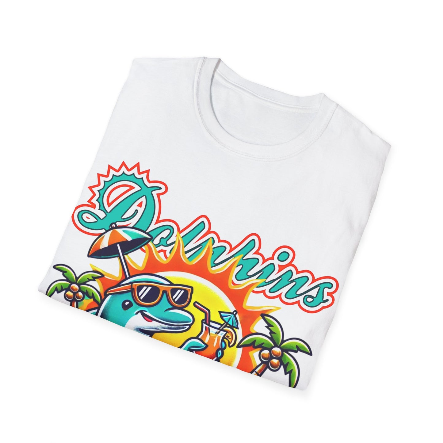 Dolphins Unisex Softstyle T-Shirt