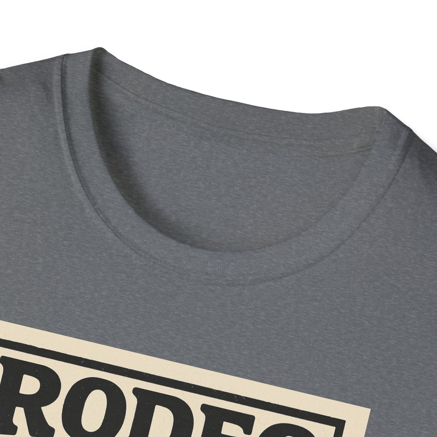 Rodeo Unisex Softstyle T-Shirt Cowboy Shirt Tee Western