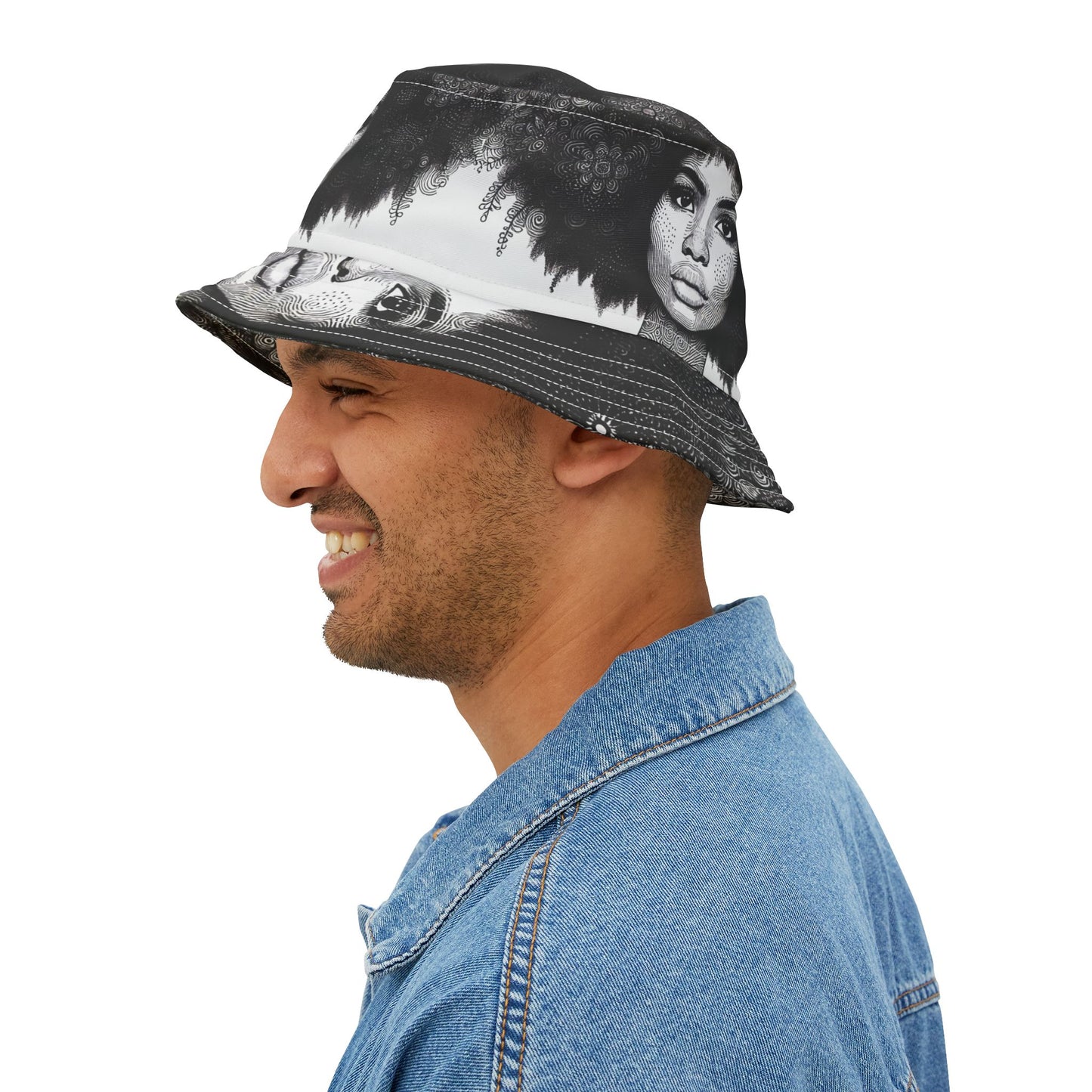 Bucket Hat African American Woman Gift