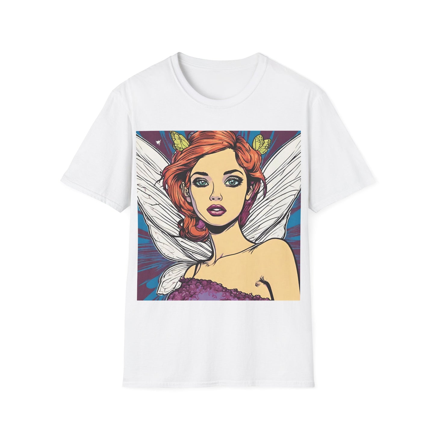 Fairy T-shirt Fantasy Anime Cryptids Unisex Garment-Dyed Girl Woman Men