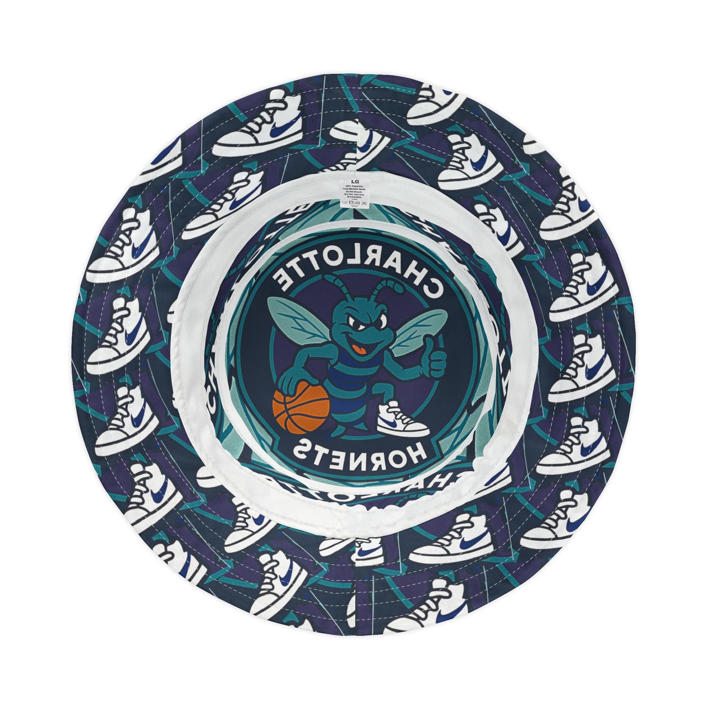 Hornets Charlotte NC Bucket Hat Football