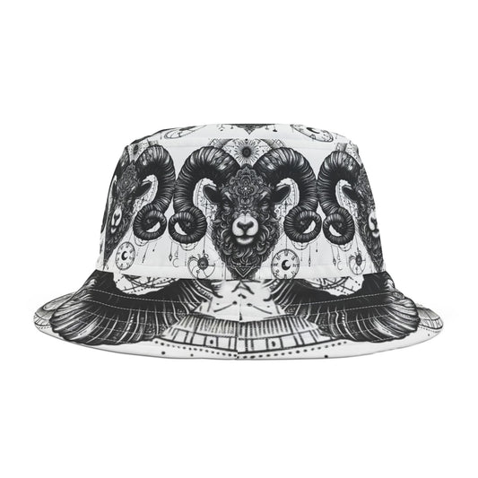 Aries Ram Bucket Hat Zodiac Gift Birthday Christmas Anniversary Wife Friend Daughter