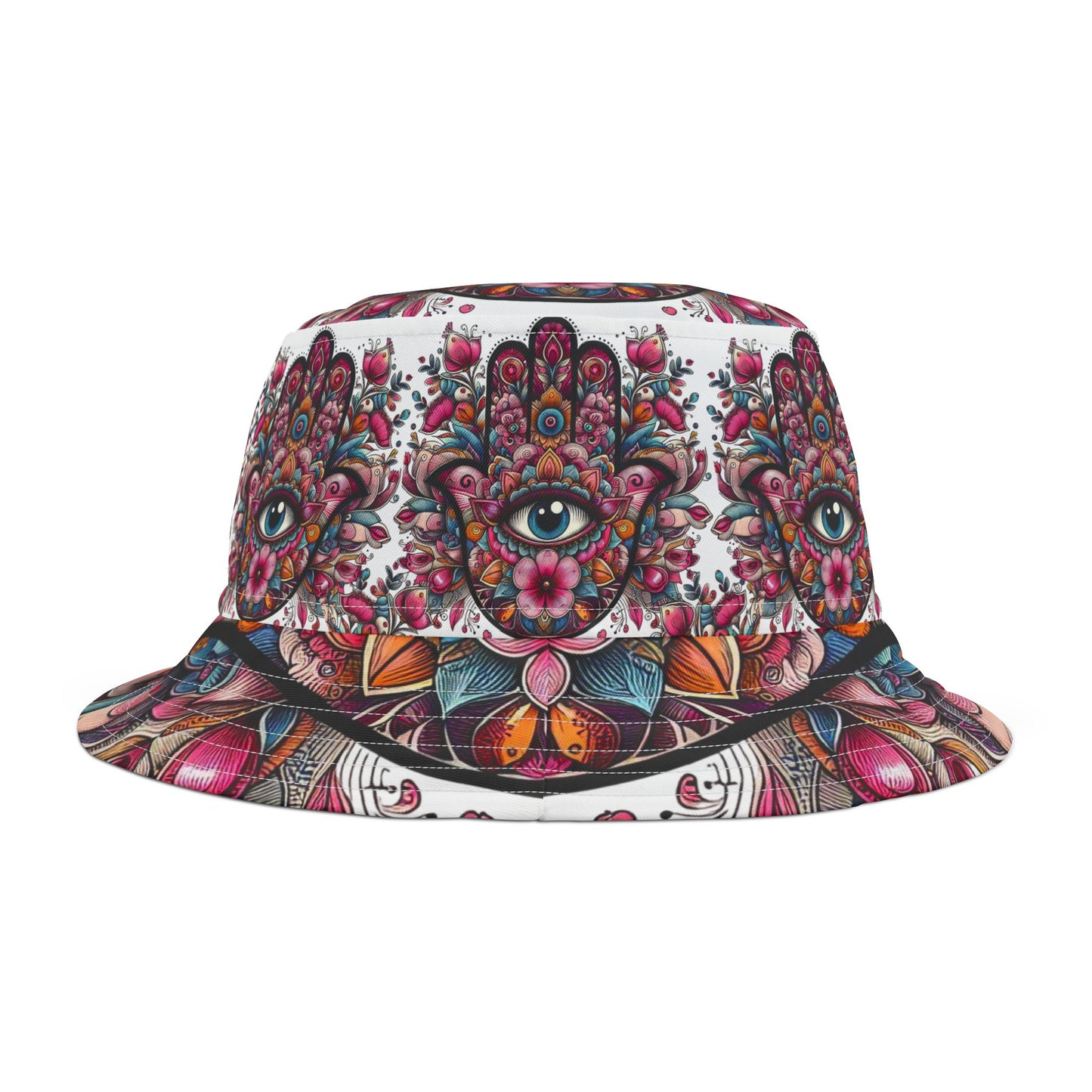 Hamsa Bucket Hat Floral