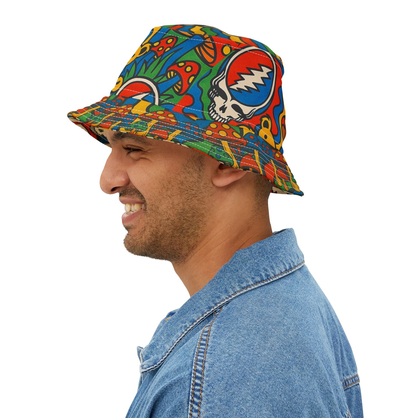 Great Dead Bucket Hat Musician Hippy Gift 1980’s